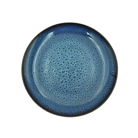 LUBIANA STONEWARE COSMOS / BOSS / Talerz obiadowy 27 cm / odcień niebieskiego