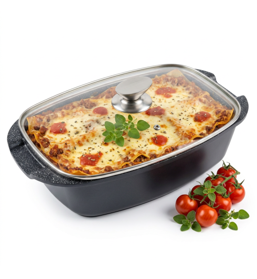 ZWIEGER VERON Brytfanna 32 cm + pokrywka / 5,2 l / non-stick