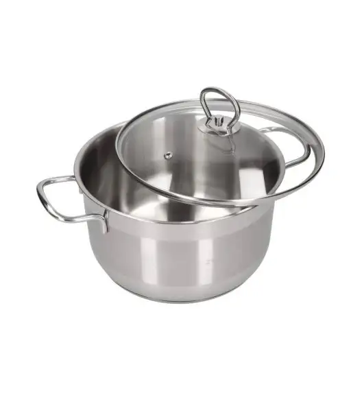 ZWIEGER ROCCA Komplet garnków z pokrywkami 8 el / stal nierdzewna AISI 304 