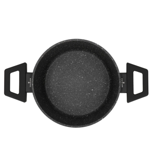 ZWIEGER FORTE Komplet garnków z pokrywkami / 16, 18, 20, 24 cm + Brytfanna 33 cm