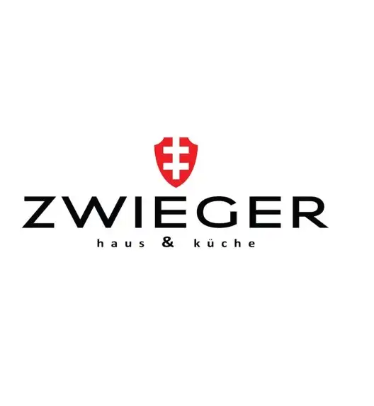 ZWIEGER FORTE Komplet patelnia aluminiowa 24 cm / powłoka granitowa PFLUON + pokrywka silikonowa