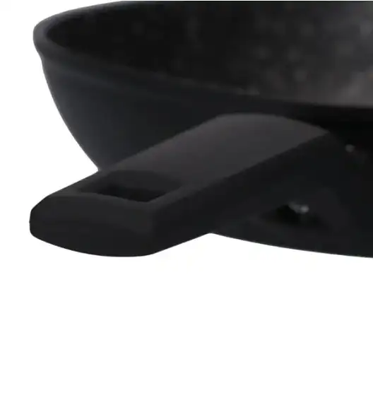 ZWIEGER FORTE Komplet patelnia aluminiowa 28 cm / powłoka granitowa PFLUON + pokrywka silikonowa