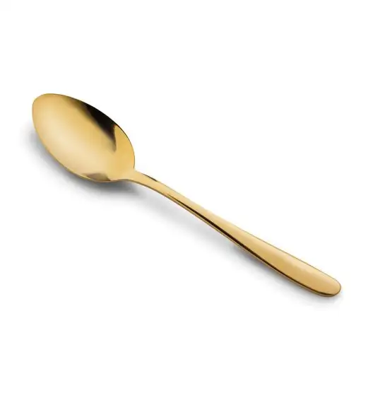 TADAR LEROS Zestaw sztućców 48 el dla 12 osób / złote / połysk