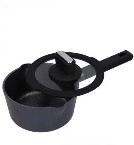 ZWIEGER VESNA Komplet 3 garnków z pokrywkami + Rondel 16 cm + Patelnie 20, 24, 28 cm + Brytfanna 33 cm / GREBLON C3 non-stick / indukcja