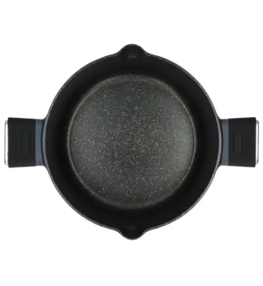 ZWIEGER VESNA Komplet 3 garnków z pokrywkami + Rondel 16 cm + Patelnie 20, 24, 28 cm + Brytfanna 33 cm + Pokrywki silikonowe TADAR