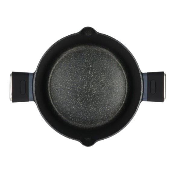 ZWIEGER VESNA Komplet 3 garnków z pokrywkami + Rondel 16 cm + Patelnie 20, 24, 28 cm + Brytfanna 33 cm + Pokrywki silikonowe TADAR
