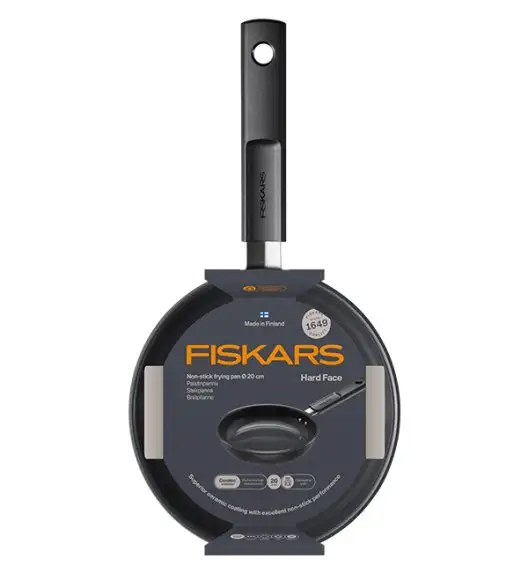FISKARS HARD FACE 1075457 Patelnia 20 cm / powłoka Ceratec™ Superior