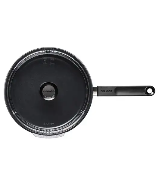 FISKARS FUNCTIONAL FORM 1072314 Patelnia szefa 26 cm z pokrywką / powłoka Ceratec™