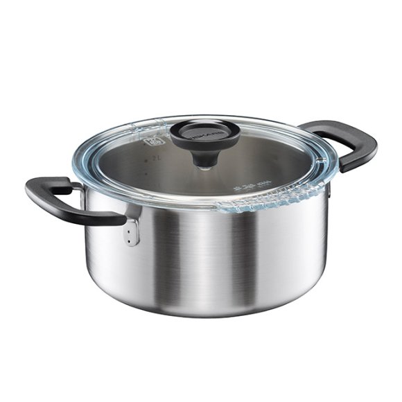 FISKARS FUNCTIONAL FORM 1072316 Garnek 3 l z pokrywką / stal nierdzewna
