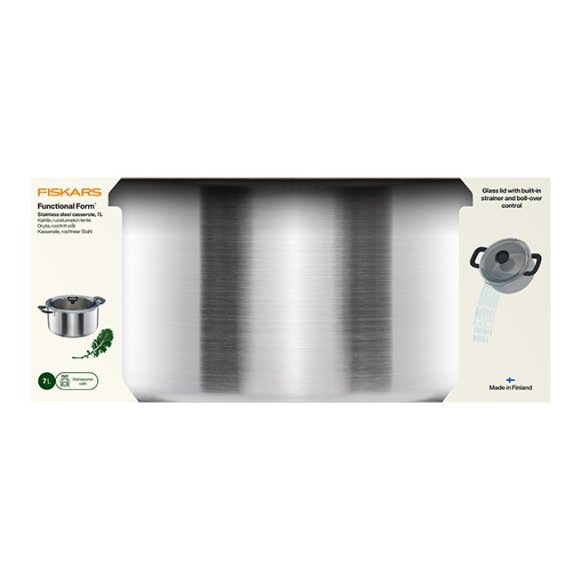 FISKARS FUNCTIONAL FORM 1072318 Garnek 7 l z pokrywką