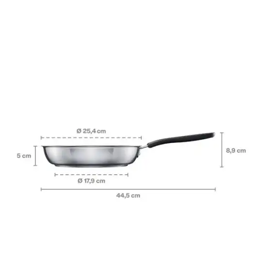 FISKARS FUNCTIONAL FORM Komplet garnki z pokrywkami 8 el + Patelnie 20, 24, 28 cm + pokrywki silikonowe TADAR + Patelnia szefa / powłoka Ceratec™