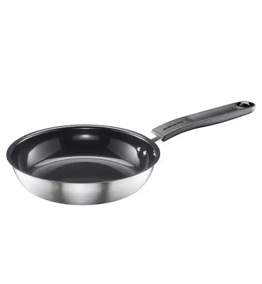 FISKARS FUNCTIONAL FORM Komplet patelni 20, 24, 28 cm + pokrywki TADAR + Wok / powłoka Ceratec™