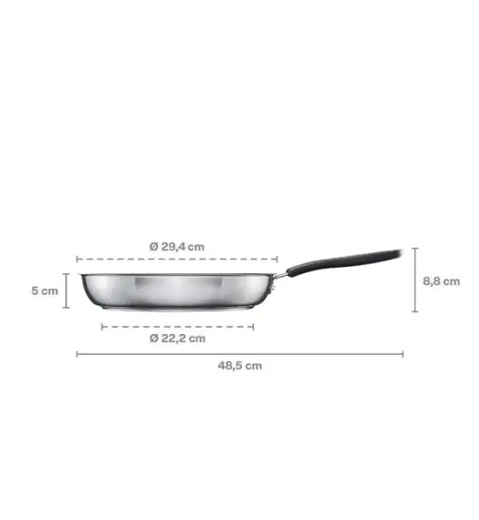 FISKARS FUNCTIONAL FORM Komplet patelni 20, 24, 28 cm + pokrywki TADAR + Wok / powłoka Ceratec™