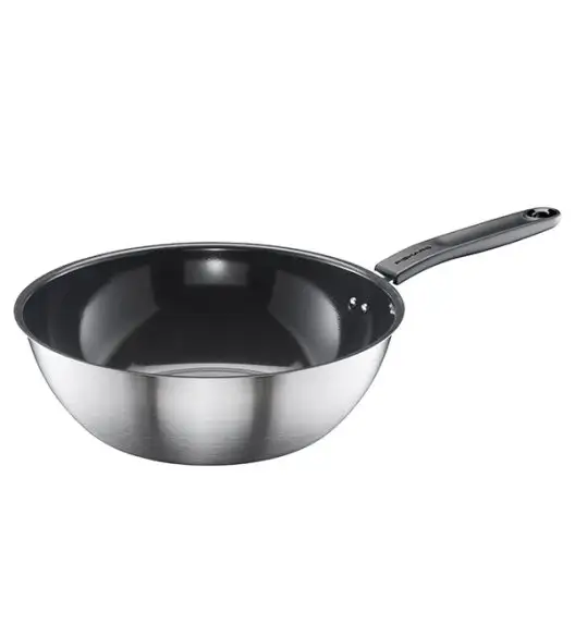 FISKARS FUNCTIONAL FORM Komplet patelni 20, 24, 28 cm + pokrywki TADAR + Wok / powłoka Ceratec™