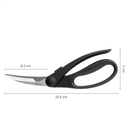 FISKARS ESSENTIAL Nożyce do drobiu 23 cm / japońska stal nierdzewna