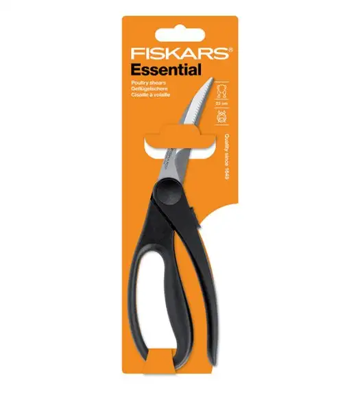 FISKARS ESSENTIAL Nożyce do drobiu 23 cm / japońska stal nierdzewna