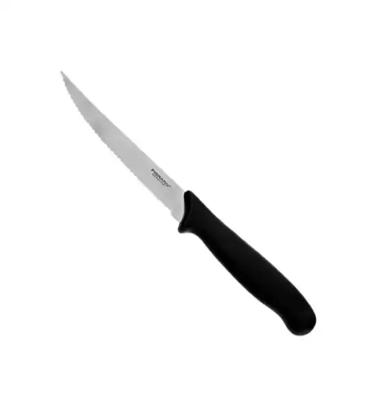 FISKARS ESSENTIAL Komplet 6 noży (do warzyw i do obierania) / stal nierdzewna HRC 53 + Ostrzałka ESSENTIAL