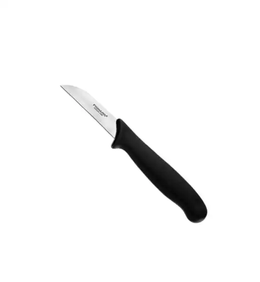 FISKARS ESSENTIAL Komplet 8 noży (kuchenne +Szefa +do warzyw) w pudełku / stal nierdzewna HRC 53 + Ostrzałka + Skrobaczka ESSENTIAL