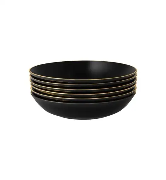 CHODZIEŻ CITY GL91 ZŁOTA NOC Serwis obiadowy 18 el / 6 osób / porcelana