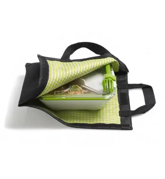 WYPRZEDAŻ! BLACK+BLUM Torba termoizolacyjna na lunch box, czarna. Btrzy