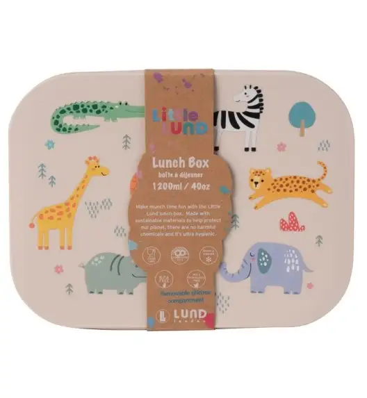 WYPRZEDAŻ! LUND LONDON Lunch box dla dzieci 1,2l Safari