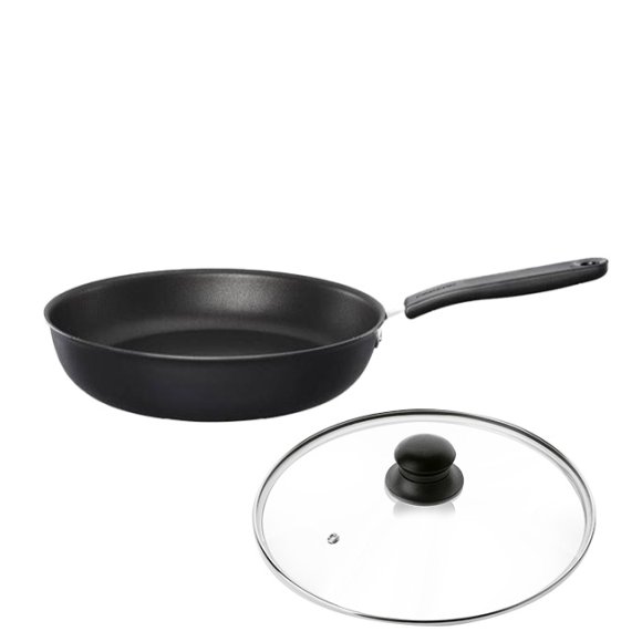 FISKARS KITCH'N 1055650 Patelnia 28 cm + pokrywka TADAR / powłoka nieprzywierająca