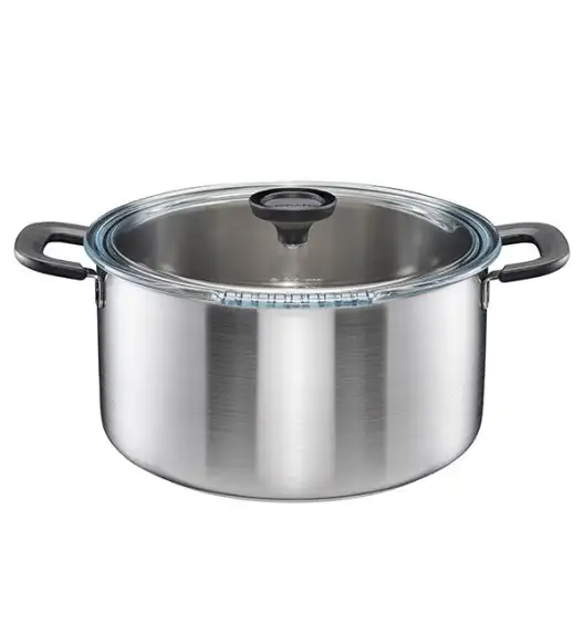 FISKARS FUNCTIONAL FORM Komplet garnki z pokrywkami 8 el + Patelnia KITCH'N 28 cm