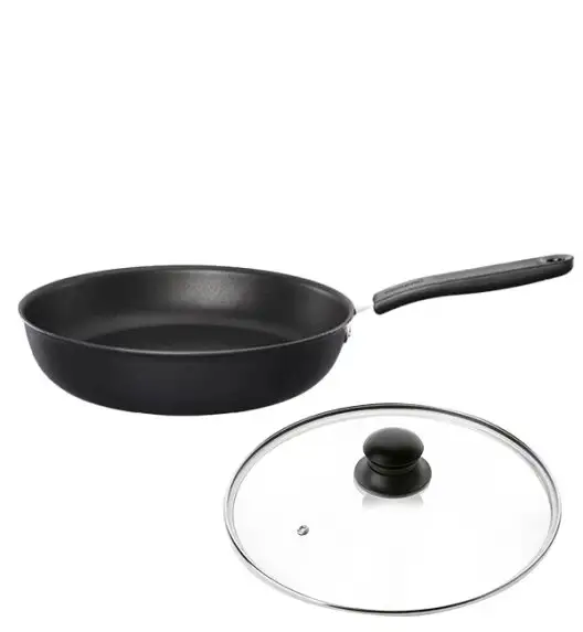 FISKARS FUNCTIONAL FORM Komplet garnki z pokrywkami 8 el + Patelnia KITCH'N 28 cm + pokrywka TADAR