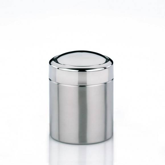 WYPRZEDAŻ! KELA Mały kosz łazienkowy ANO satynowa stal nierdzewna 1,5 l / FreeForm