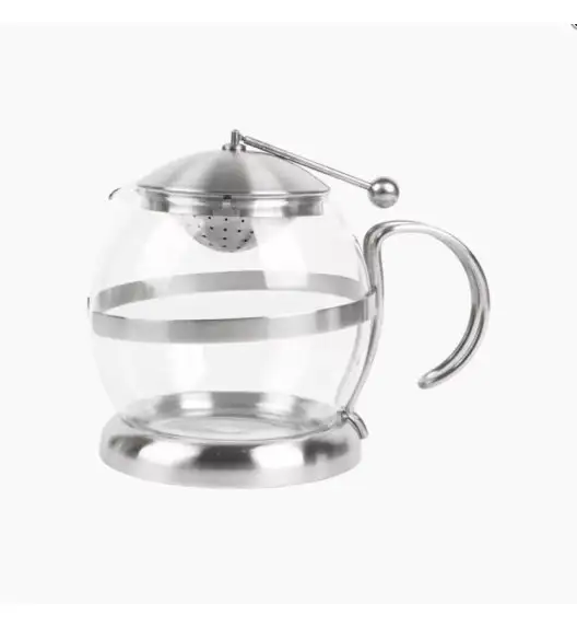 WYPRZEDAŻ! BORAL ELEGANCE Dzbanek z zaparzaczem 1,5 l | szkło borokrzemowe