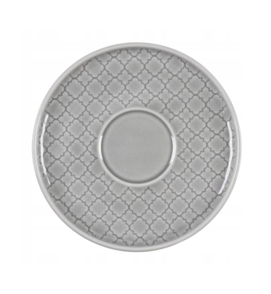 LUBIANA MARRAKESZ SZARY K1 | Spodek 15 cm 