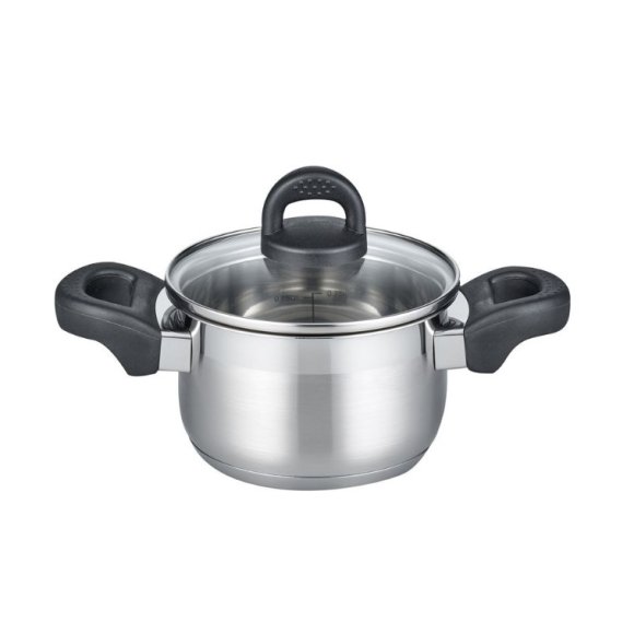 WYPRZEDAŻ! ELO TURMALIN Garnek 16 cm / 1,2 L / stal nierdzewna / indukcja