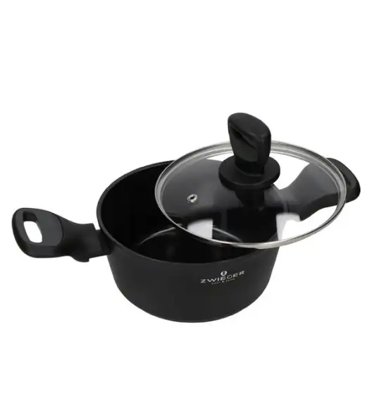 ZWIEGER STIGA Garnek 24 cm | aluminium | powłoka ceramiczna | indukcja