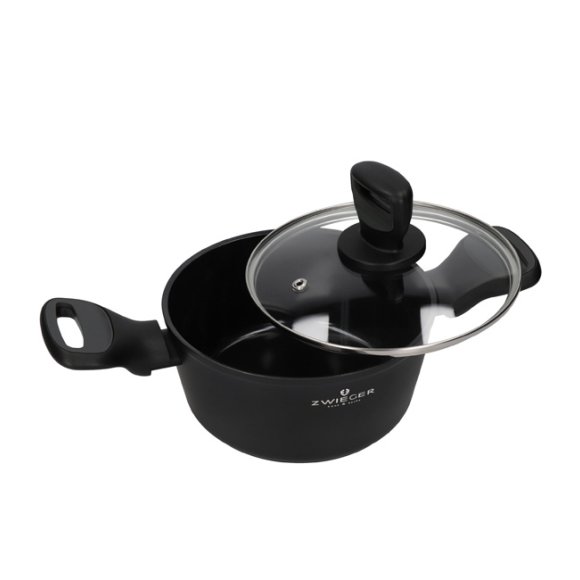 ZWIEGER STIGA Garnek 24 cm | aluminium | powłoka ceramiczna | indukcja