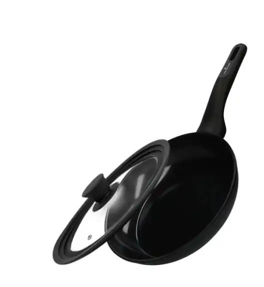 ZWIEGER STIGA Patelnia tradycyjna 20 cm + pokrywka silikonowa | aluminium | powłoka ceramiczna | indukcja