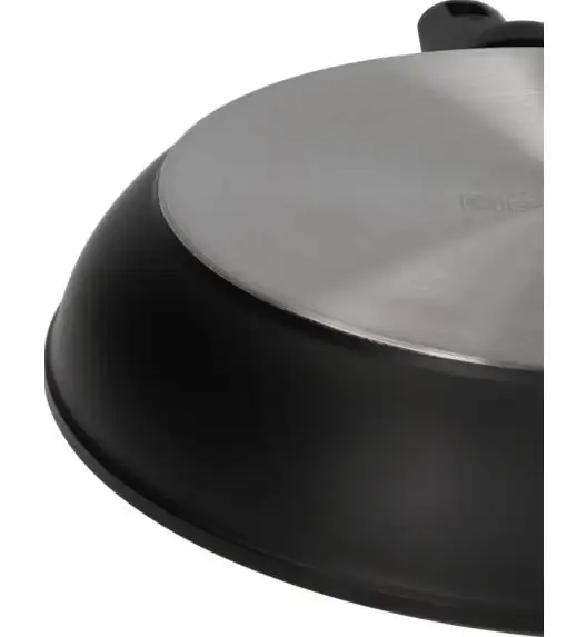 ZWIEGER STIGA Patelnia tradycyjna 24 cm + pokrywka silikonowa | aluminium | powłoka ceramiczna | indukcja