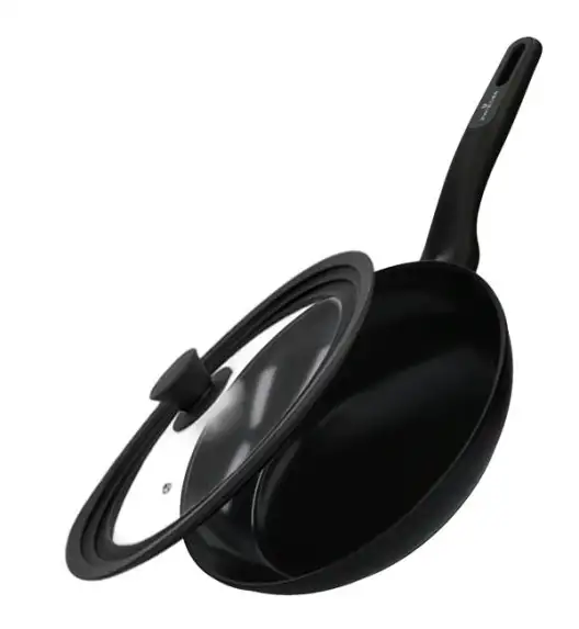 ZWIEGER STIGA Patelnia tradycyjna 28 cm + pokrywka silikonowa | aluminium | powłoka ceramiczna | indukcja