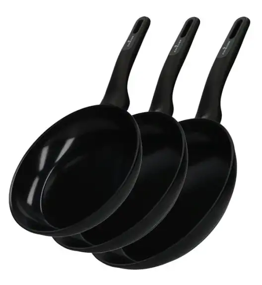 ZWIEGER STIGA Komplet Patelnie 20, 24, 28 cm | aluminium | powłoka ceramiczna | indukcja