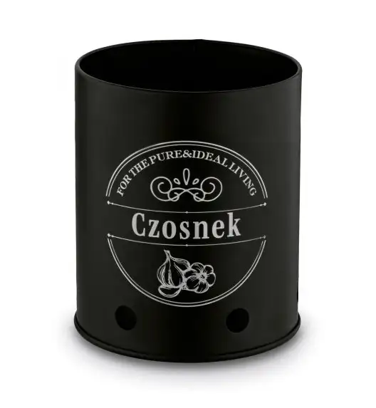 TADAR Zestaw trzech kuchennych pojemników do przechowywania / ziemniaki, cebula, czosnek