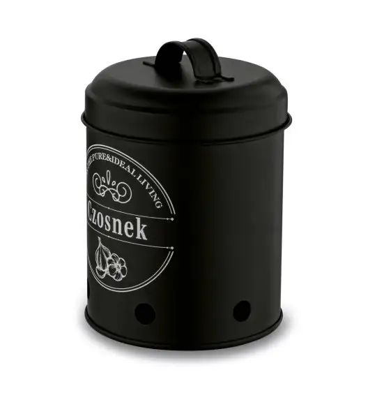 TADAR Zestaw trzech kuchennych pojemników do przechowywania / ziemniaki, cebula, czosnek