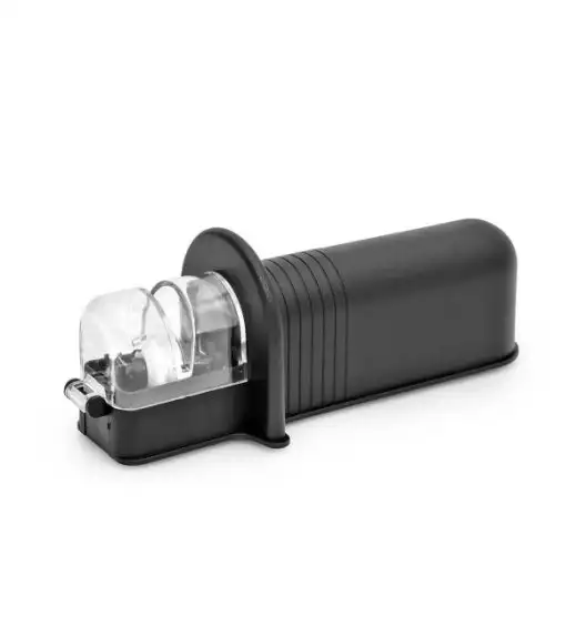 ZWIEGER DARQUE Komplet 5 noży w bloku drewnianym / stal nierdzewna + ostrzałka TADAR