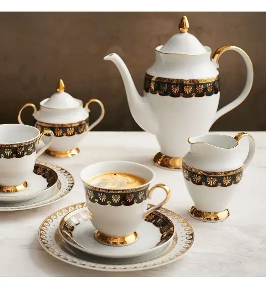 ĆMIELÓW ASTRA G339 ELLADA Zestaw kawowy 22 el / 6 osób / porcelana