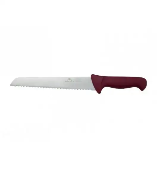 GERLACH BLADE PRO nóż do różnego rodzaju pieczywa, 8 cali / 20 cm / czerwony. HACCP.