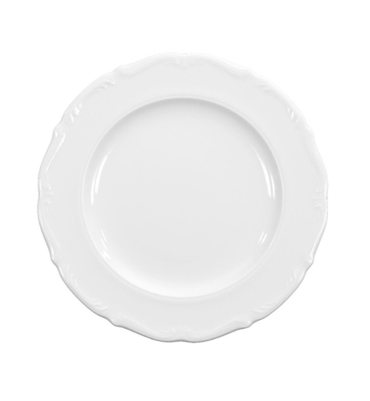 CHODZIEŻ MARIA TERESA C001 BIAŁA Zestaw obiadowy 18 el / 6 osób / porcelana