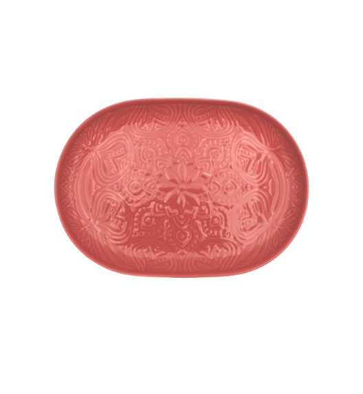 LUBIANA ORIENTAL | KK00 | KORAL | Półmis 28 cm | porcelana luz 