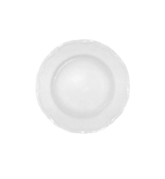 CHODZIEŻ MARIA TERESA C001 BIAŁA Zestaw obiadowy 36 el / 12 osób / porcelana