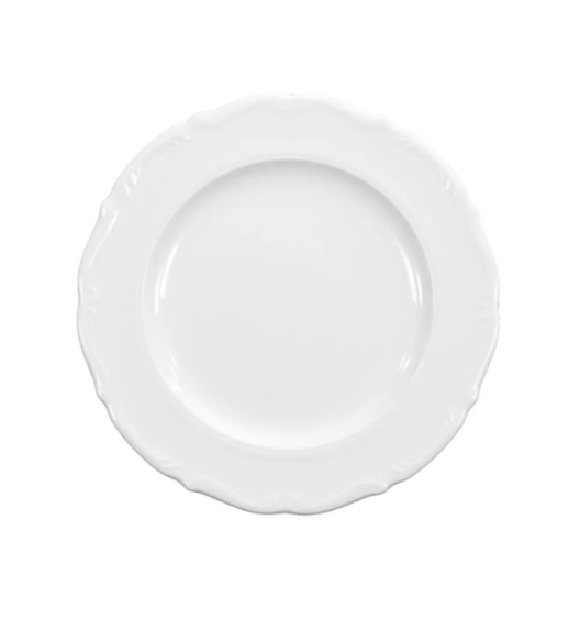 CHODZIEŻ MARIA TERESA C001 BIAŁA Zestaw obiadowy 36 el / 12 osób / porcelana