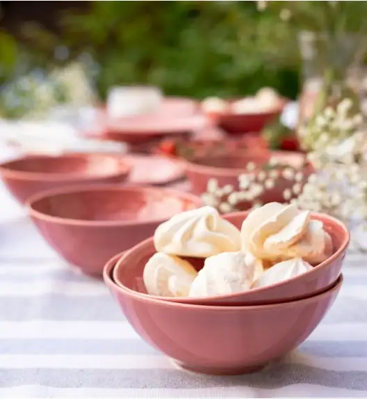 LUBIANA ORIENTAL | KK00 | KORAL | Serwis obiadowy 54 el dla 18 osób | porcelana luz 