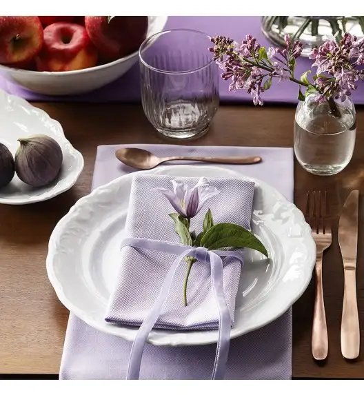 CHODZIEŻ FRYDERYKA BIAŁA C001 Serwis obiadowy 36 el / 12 osób / porcelana