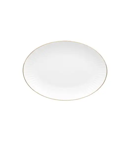 CHODZIEŻ DALIA 3612 ZŁOTA LINIA Serwis obiadowy 45 el / 12 osób / porcelana